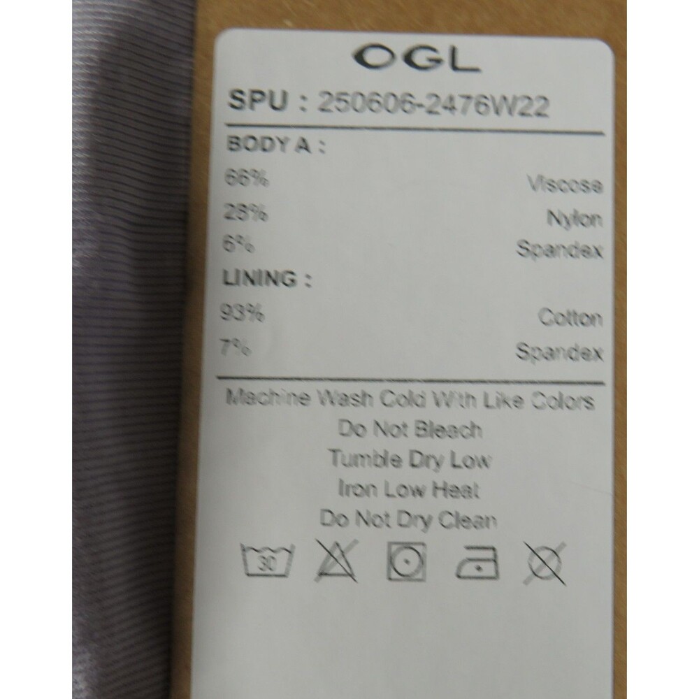 OGL Asymmetrical White Tank Top - Picture 8 of 8